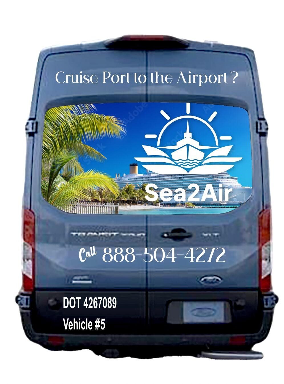 Sea2Air Shuttle Orlando Airport to Port Canaveral